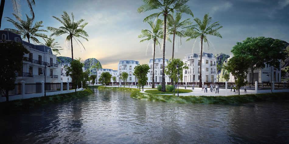 Biệt thự tại dự án